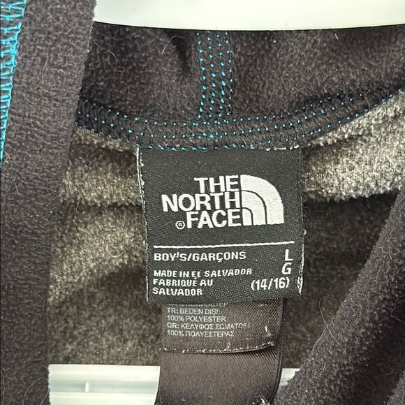 The North Face Kids Gray and Black Hoodie - Picture 2 of 2